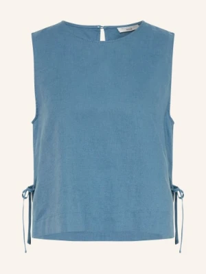 Marc O'polo Denim Bluzka Z Lnu blau NIEBIESKI