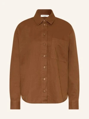 Marc O'polo Denim Bluzka Z Lnu braun