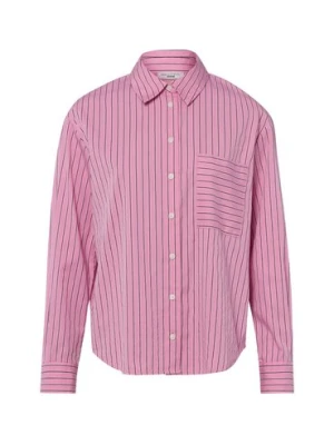 Marc O'Polo Denim Damska bluzka koszulowa Kobiety Bawełna różowy,
