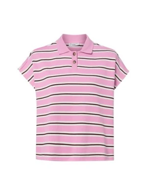 Marc O'Polo Denim Damska koszulka polo z dzianiny Kobiety Bawełna (100%) różowy,