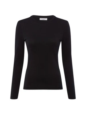 Marc O'Polo Denim Damska koszulka z długim rękawem Kobiety Bawełna czarny jednolity,