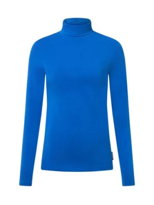 Marc O'Polo Denim Damska koszulka z długim rękawem Kobiety Bawełna niebieski jednolity,