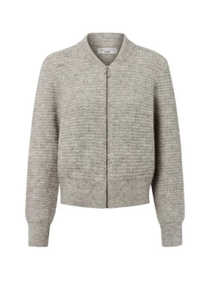 Marc O'Polo Denim Damski kardigan z zawartością alpaki Kobiety dzianina grubo tkana szary marmurkowy,