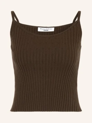 Marc O'polo Denim Dzianinowy Top braun