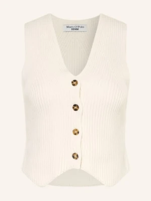 Marc O'polo Denim Kamizelka Z Dzianiny beige