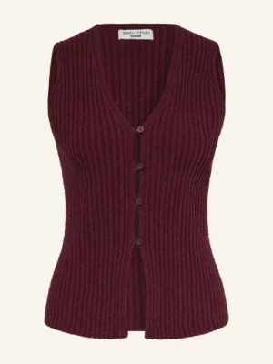 Marc O'polo Denim Kamizelka Z Dzianiny rot
