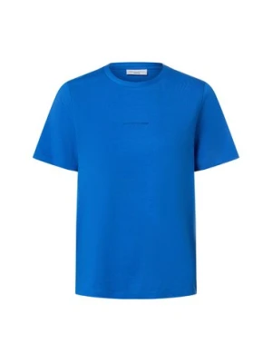 Marc O'Polo Denim Koszulka damska Kobiety Bawełna niebieski jednolity,