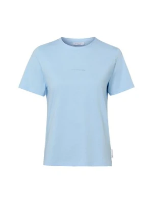 Marc O'Polo Denim Koszulka damska Kobiety Bawełna niebieski jednolity,