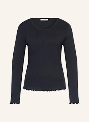 Marc O'polo Denim Koszulka Z Długim Rękawem Z Falbankami blau