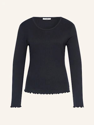 Marc O'polo Denim Koszulka Z Długim Rękawem Z Falbankami blau