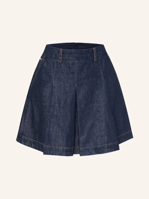 Marc O'polo Denim Plisowana Spódnica blau 4460 Dark Blue_Multi_21
