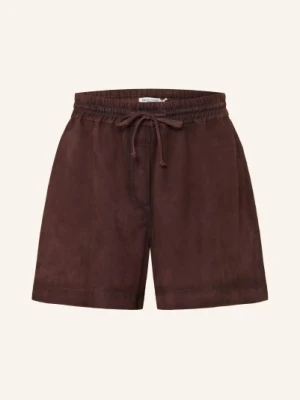 Marc O'polo Denim Skórzane Szorty rot