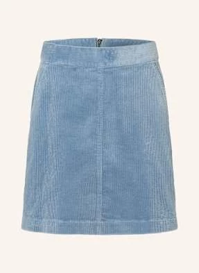 Marc O'polo Denim Spódnica Sztruksowa blau