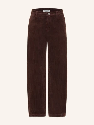 Marc O'polo Denim Spodnie Z Sztruksu braun CIEMNOBRĄZOWY