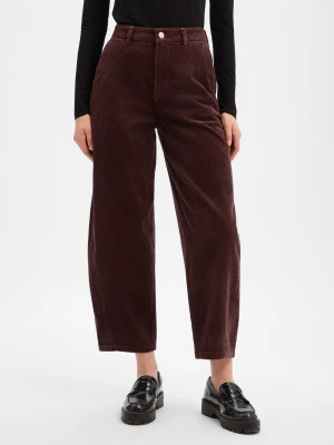 Marc O'Polo Denim spodnie z sztruksu Kobiety Bawełna brązowy