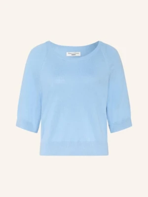 Marc O'polo Denim Sweter Z Rękawami 3 / 4 blau JASNONIEBIESKI