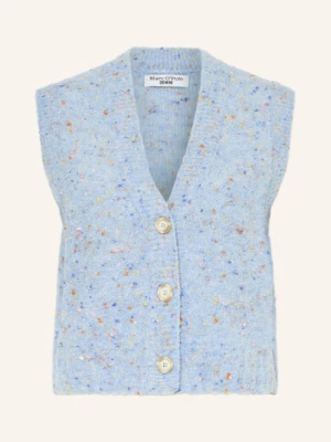 Marc O'polo Denim Sweter Z Wełny Dziewiczej blau