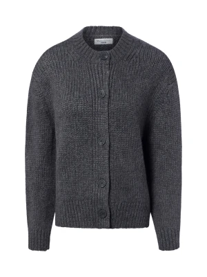 Marc O'Polo Denim sweterka z domieszką wełny owczej i alpaki Kobiety wełna ze strzyży szary