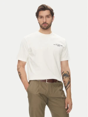 Marc O'Polo Denim T-Shirt 500 0007 261 Écru Oversize Kremowy