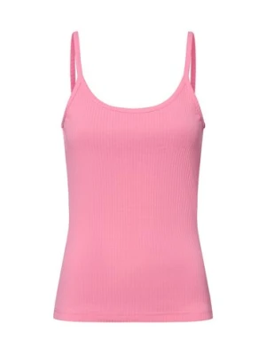 Marc O'Polo Denim Top damski Kobiety Bawełna wyrazisty róż jednolity,