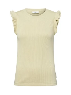 Marc O'Polo Denim Top damski Kobiety Bawełna zielony jednolity,