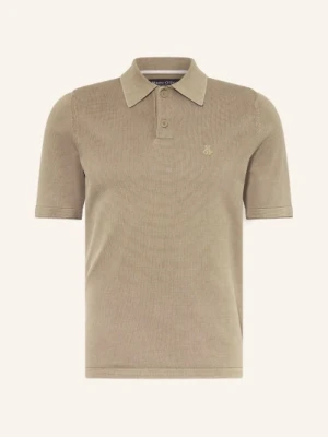 Marc O'polo Dzianinowa Koszulka Polo braun