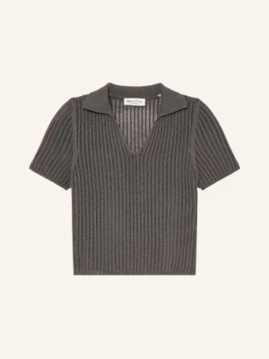 Marc O'polo Dzianinowa Koszulka Polo grau