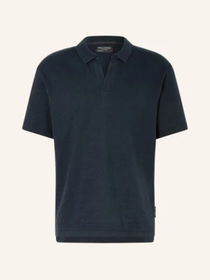 Marc O'polo Dzianinowa Koszulka Polo O Luźnym Kroju blau