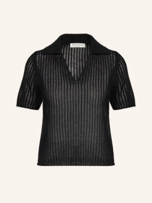 Marc O'polo Dzianinowa Koszulka Polo schwarz