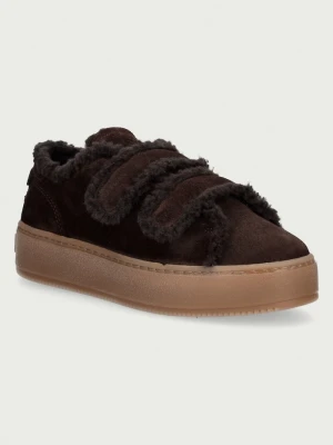 Marc O'Polo Edith 1 sneakersy damskie skórzane brązowy
