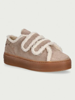 Marc O'Polo Edith 1 sneakersy damskie zamszowe beżowy