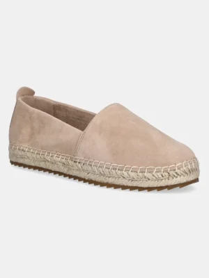 Marc O'Polo espadryle nubukowe GEM 6B kolor beżowy 50315613801305