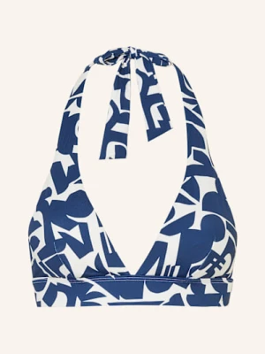 Marc O'polo Góra Od Bikini Wiązana Na Szyi blau