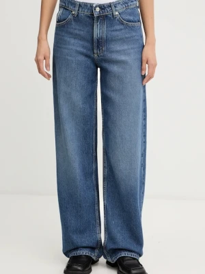 Marc O'Polo jeansy damskie kolor granatowy 5000007878