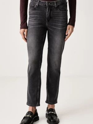 Marc O'Polo jeansy regular damskie szary