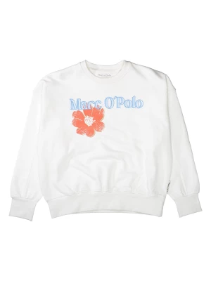 Marc O'Polo Junior Bluza w kolorze białym rozmiar: 128/134