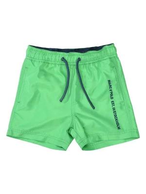 Marc O'Polo Junior Szorty kąpielowe w kolorze zielonym rozmiar: 104/110