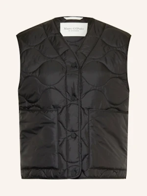 Marc O'polo Kamizelka Pikowana schwarz