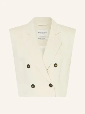 Marc O'polo Kamizelka Typu Blazer Z Lnu beige