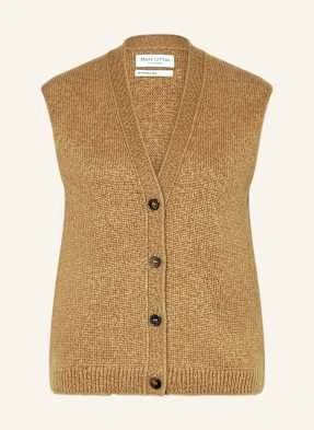 Marc O'polo Kamizelka Z Dzianiny beige