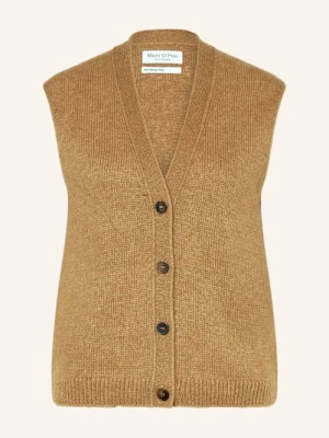 Marc O'polo Kamizelka Z Dzianiny beige