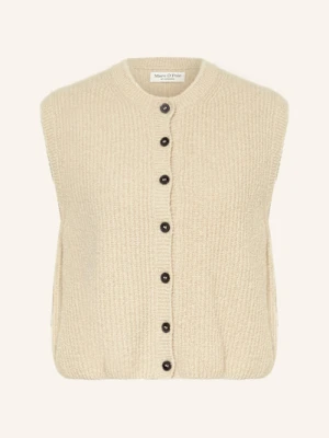 Marc O'polo Kamizelka Z Dzianiny beige