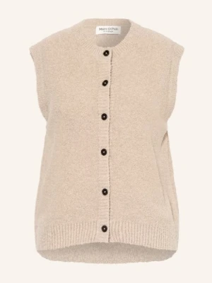 Marc O'polo Kamizelka Z Dzianiny beige