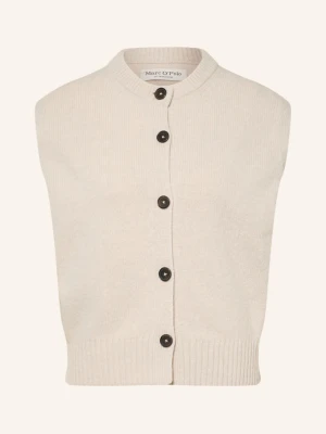 Marc O'polo Kamizelka Z Dzianiny beige ECRU