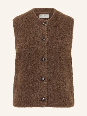 Marc O'polo Kamizelka Z Dzianiny braun