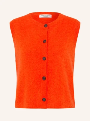Marc O'polo Kamizelka Z Dzianiny orange
