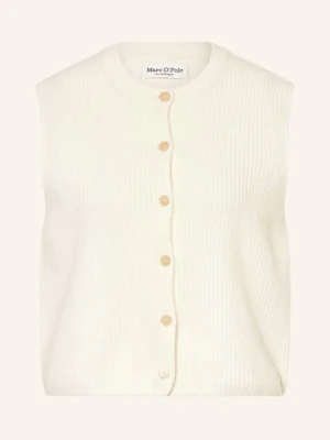 Marc O'polo Kamizelka Z Dzianiny weiss