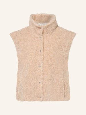 Marc O'polo Kamizelka Z Futerkiem Typu Teddy beige