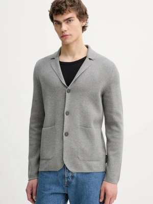 Marc O'Polo kardigan bawełniany męski kolor szary 620501661004