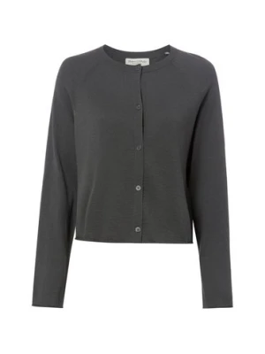 Marc O'Polo Kardigan damski z lnem Kobiety Bawełna szary,